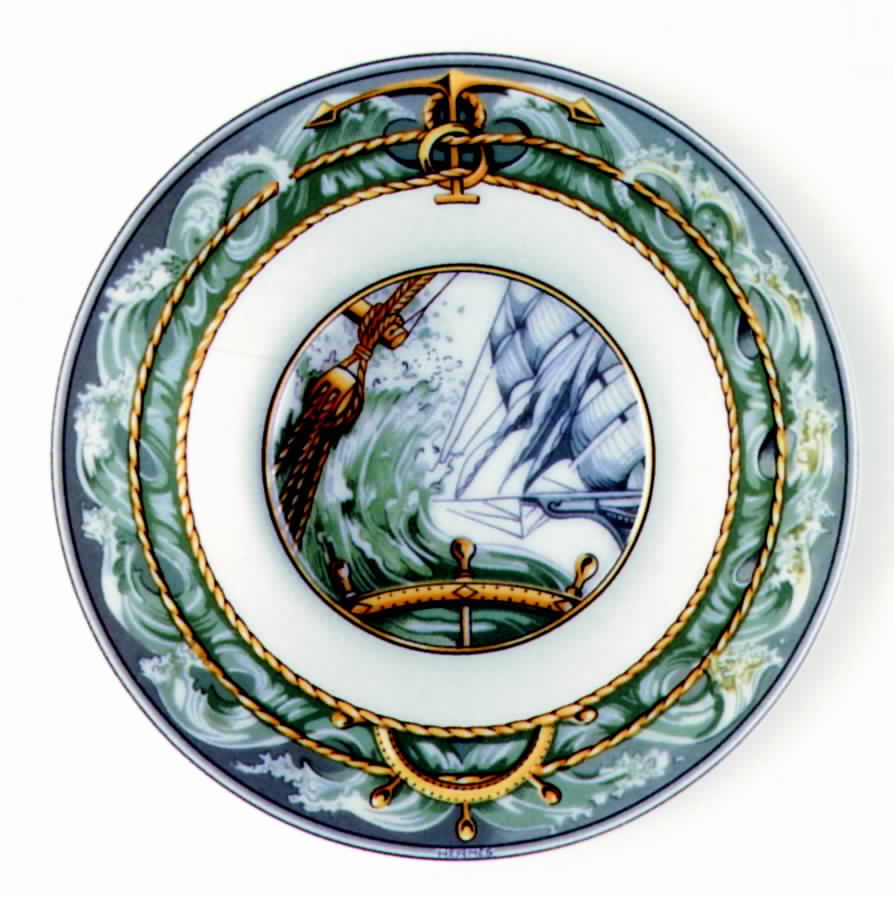 Patchwork Bourrasque Saucer by Hermes-1