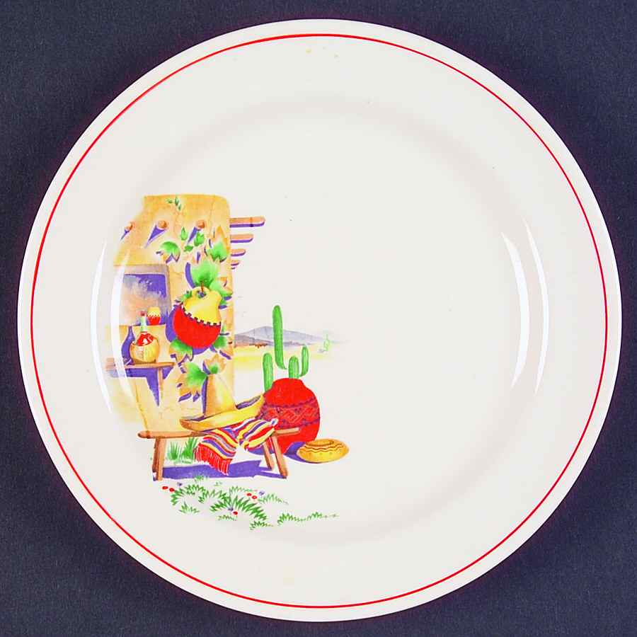 Hacienda  Bread & Butter Plate by Homer Laughlin -1