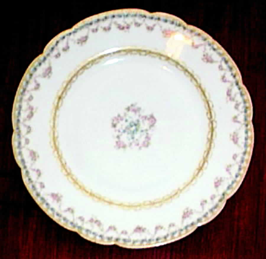 Schleiger 82 Dinner Plate by Haviland-1