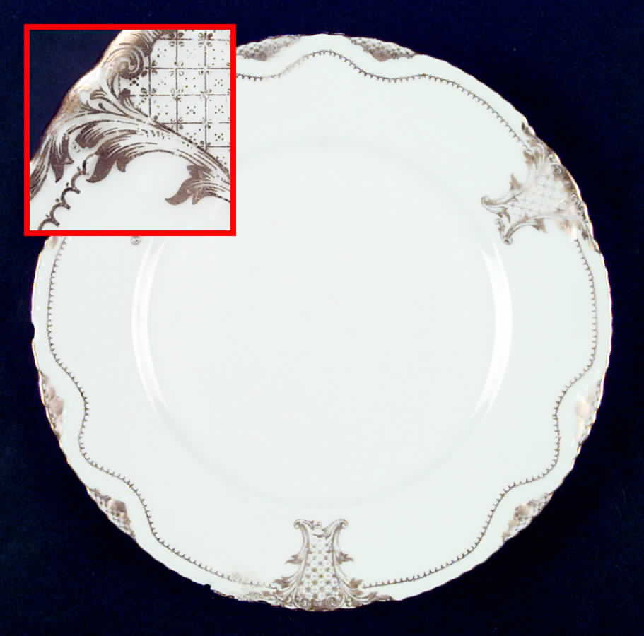 Schleiger 816 Luncheon Plate by Haviland-1