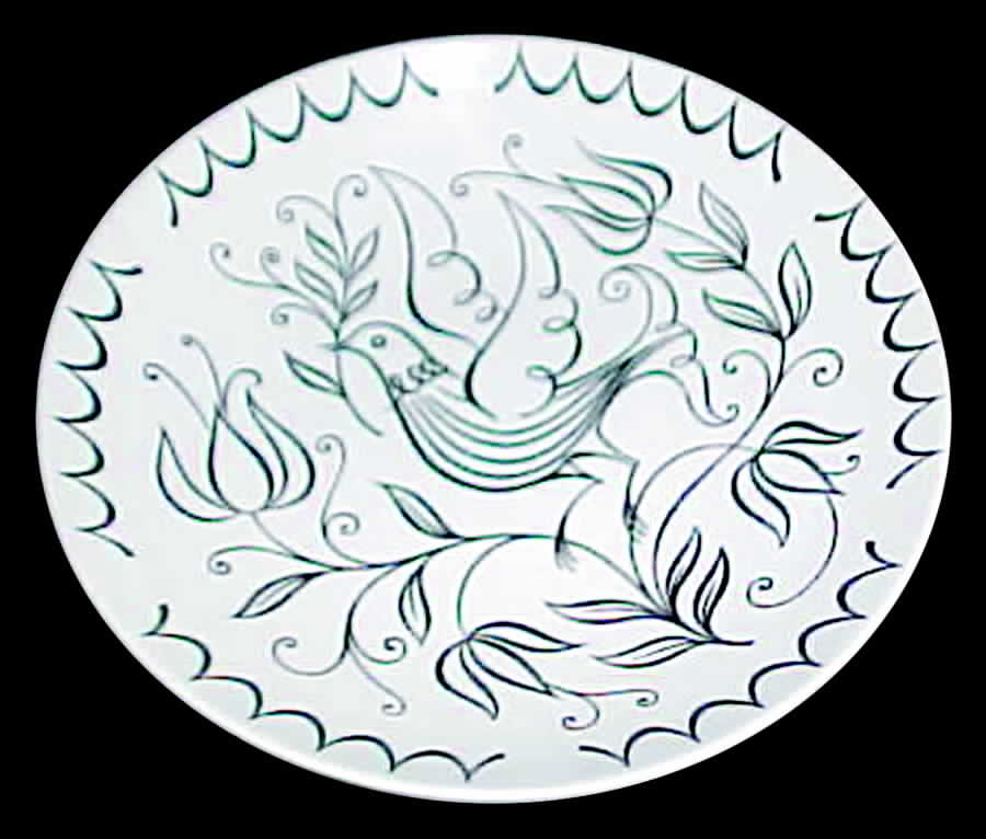 HLC1032 Salad Plate by Homer Laughlin -1