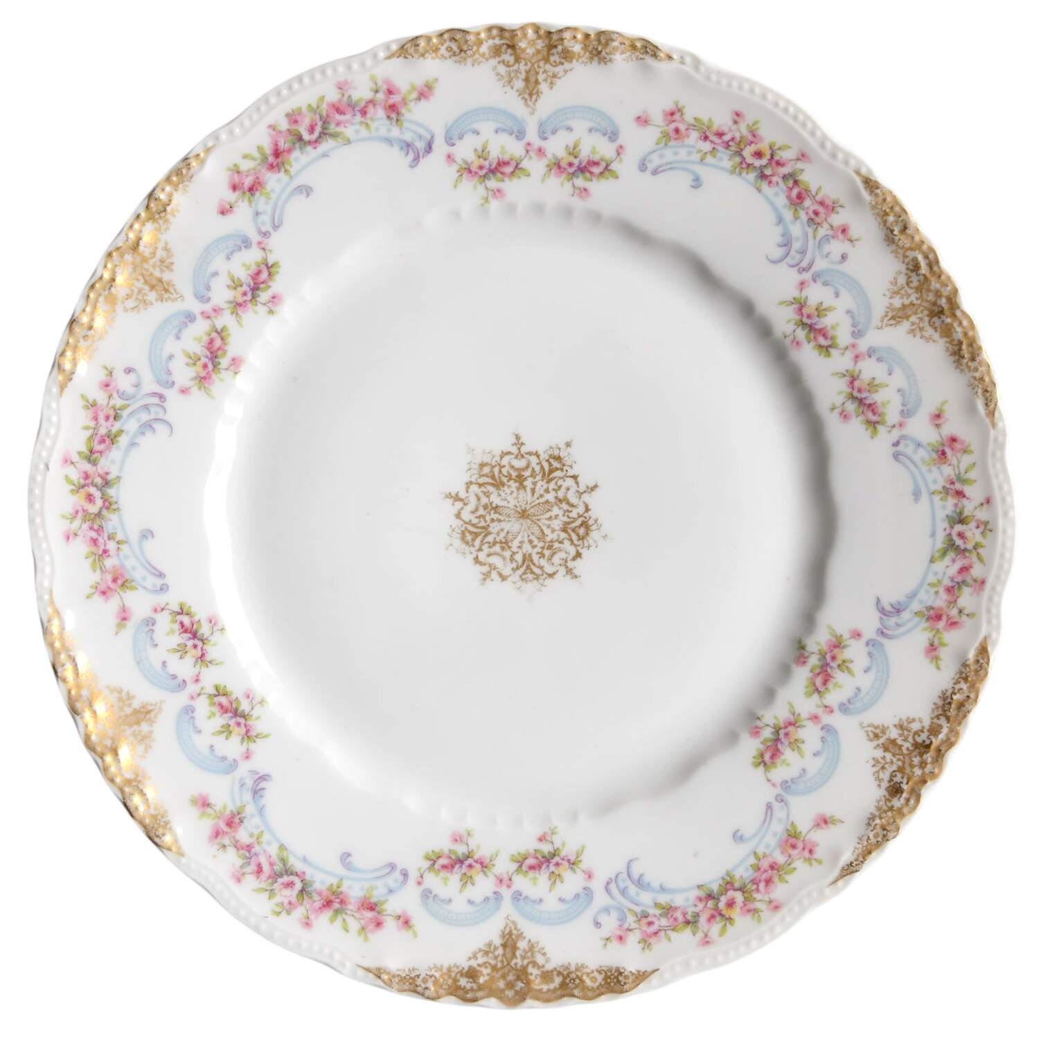Schleiger 852a Luncheon Plate by Haviland-1