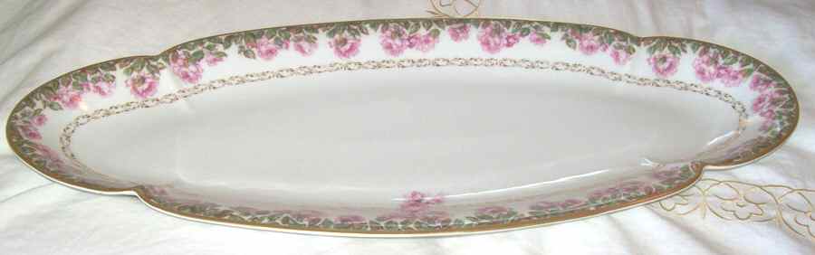 Schleiger 496 22" Fish Platter by Haviland-1
