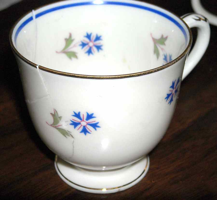 Cornflowers Footed Cup by Haas-Czjzek Coronado-1