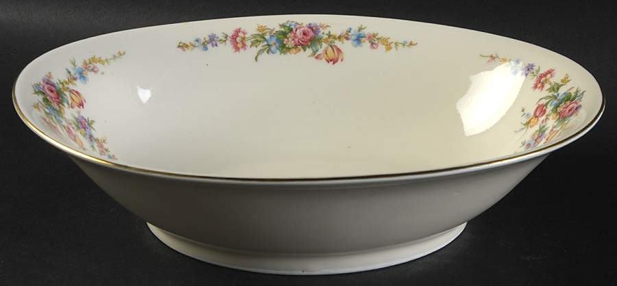 HWC5 9" Oval Vegetable Bowl by HW (Germany, Czech)-1