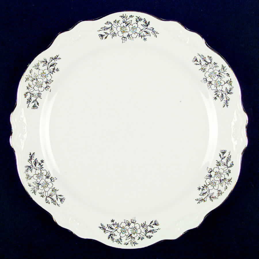 Woodland Gold Dinner Plate by Homer Laughlin -1