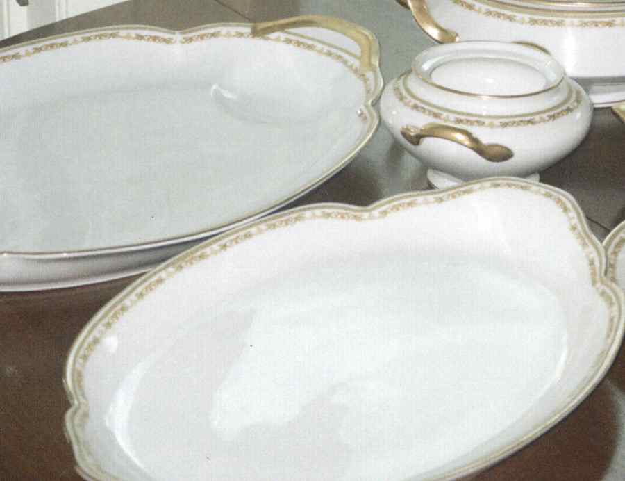 Schleiger 166 14" Oval Serving Platter by Haviland-1