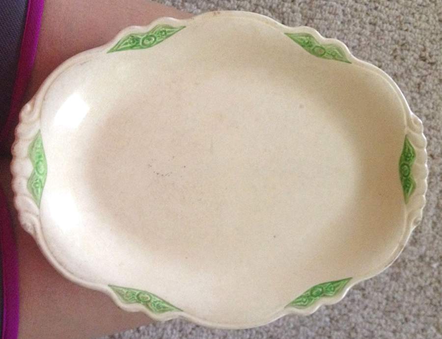 HLC1037 11" Oval Serving Platter by Homer Laughlin -1