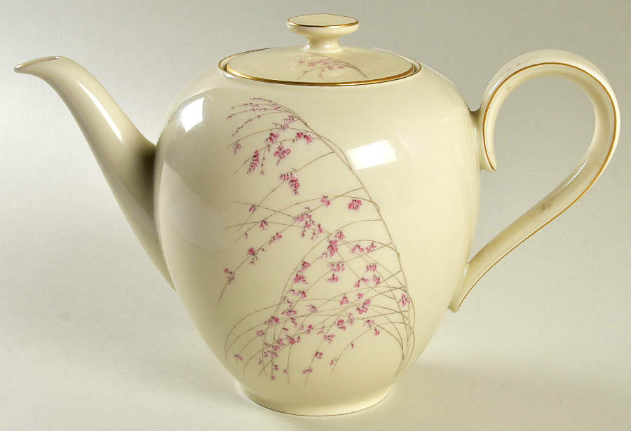 Madeline Cream Coffee Pot & Lid by Heinrich - H&C-1