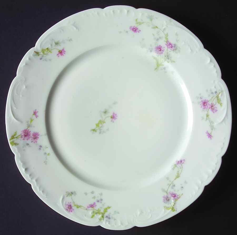 Schleiger 1034 Dinner Plate by Haviland-1