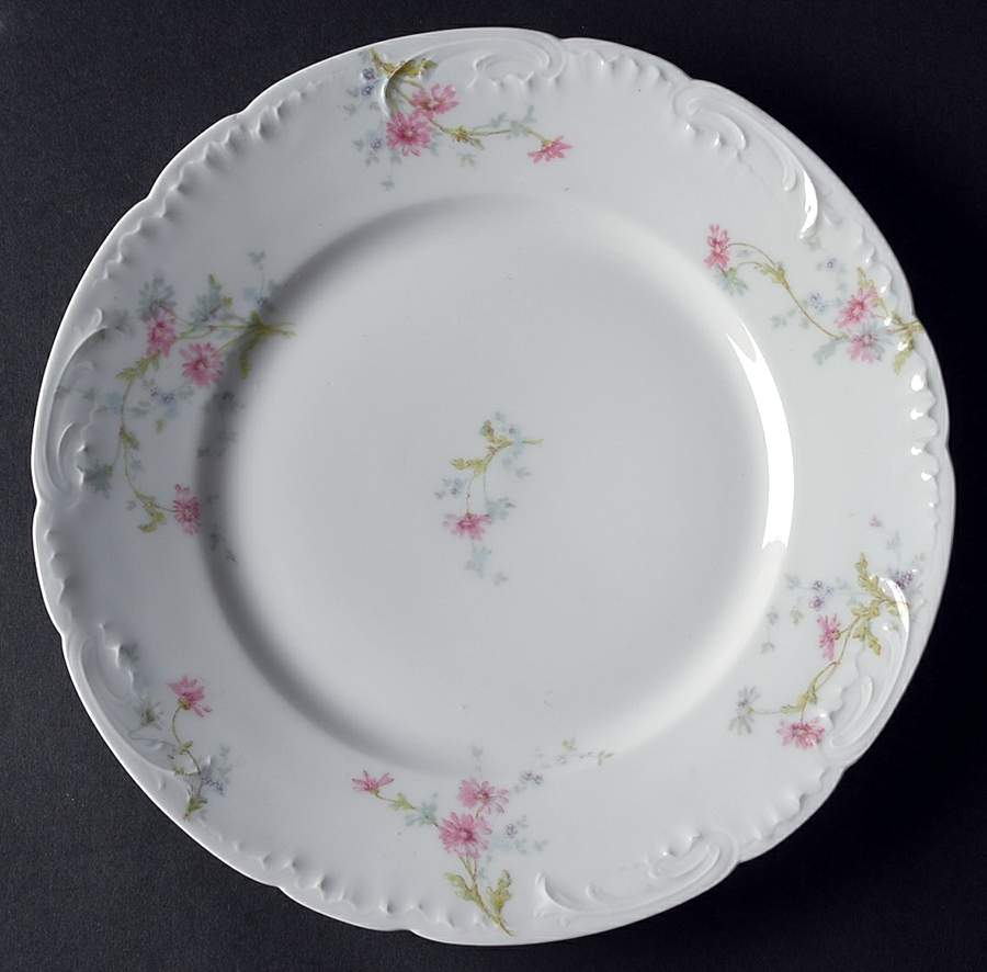 Schleiger 1034 Luncheon Plate by Haviland-1