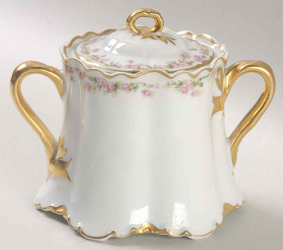 Schleiger 979 Sugar Bowl & Lid by Haviland-1
