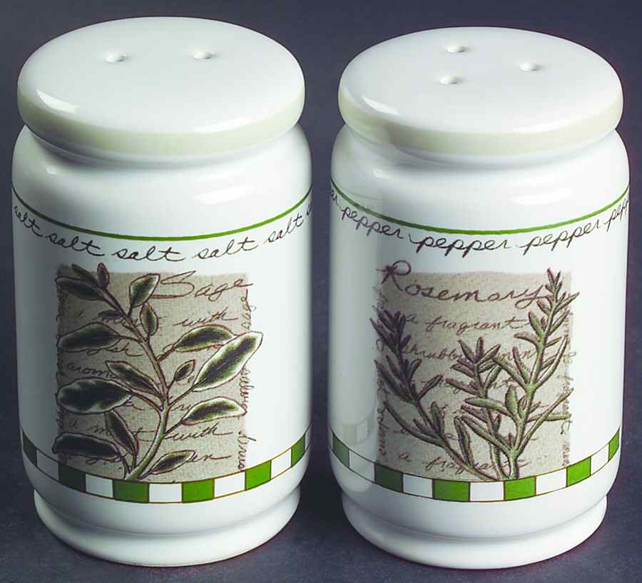 Savory Tyme Salt & Pepper Set by Himark-1