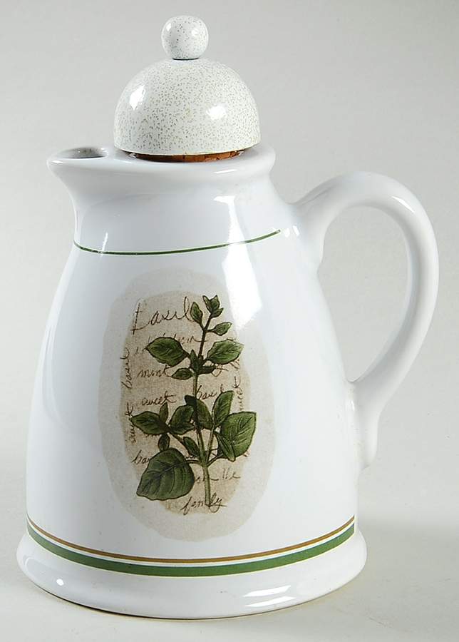 Savory Tyme Oil Cruet and Stopper by Himark-1