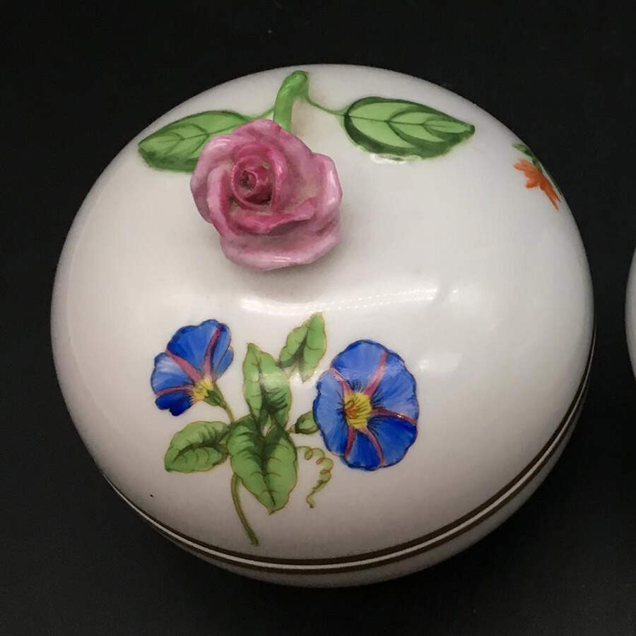 HER21 3" Round Box & Lid by Herend-1
