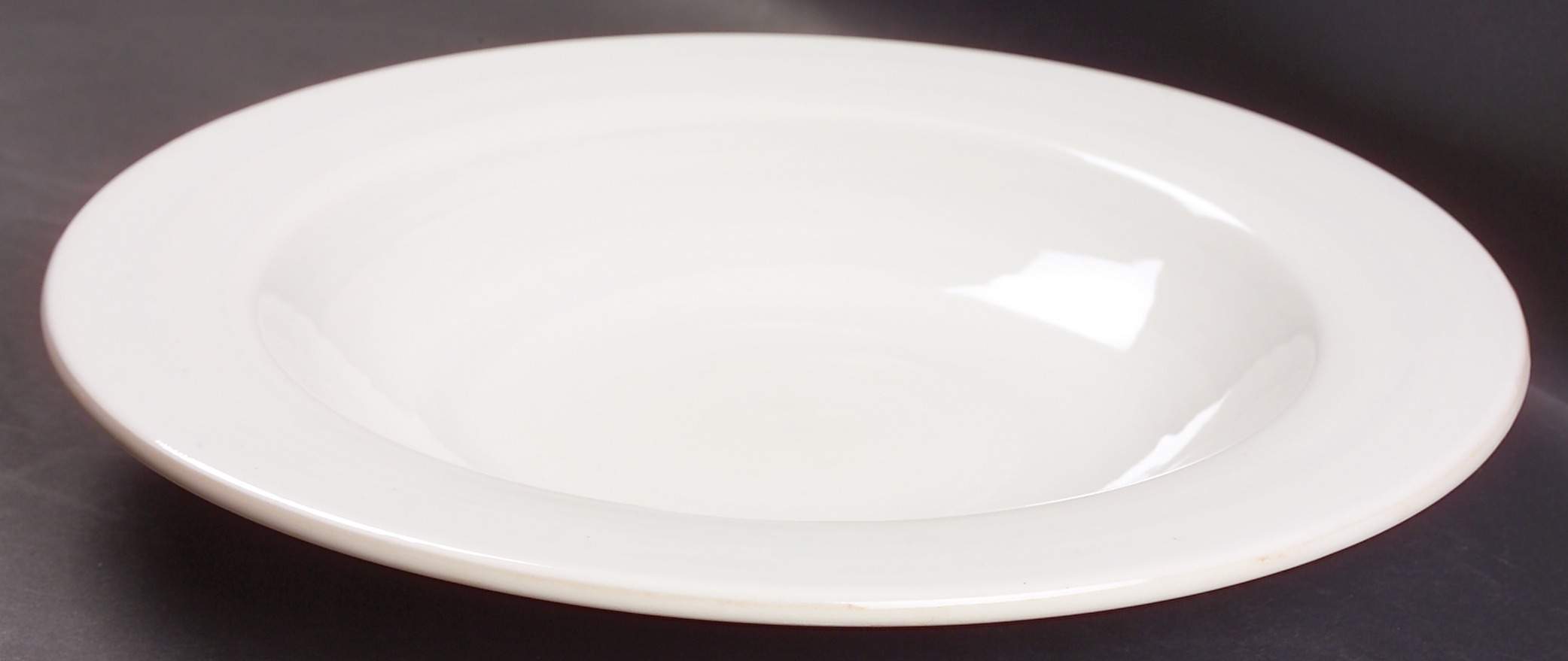 Cream Fraich Large Rim Soup Bowl by Holdenby-1
