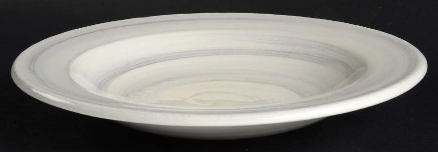 Cream Fraich Large Rim Soup Bowl by Holdenby-1