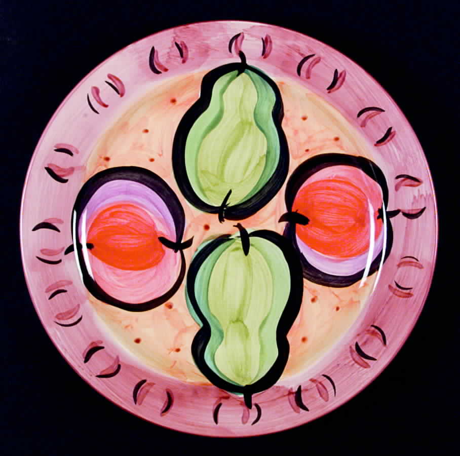 Apple and Pear Dinner Plate by Holdenby-1