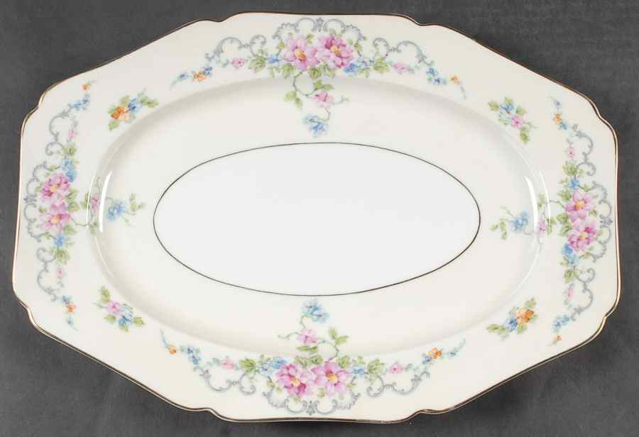 HC601 14" Oval Serving Platter by Heinrich - H&C-1