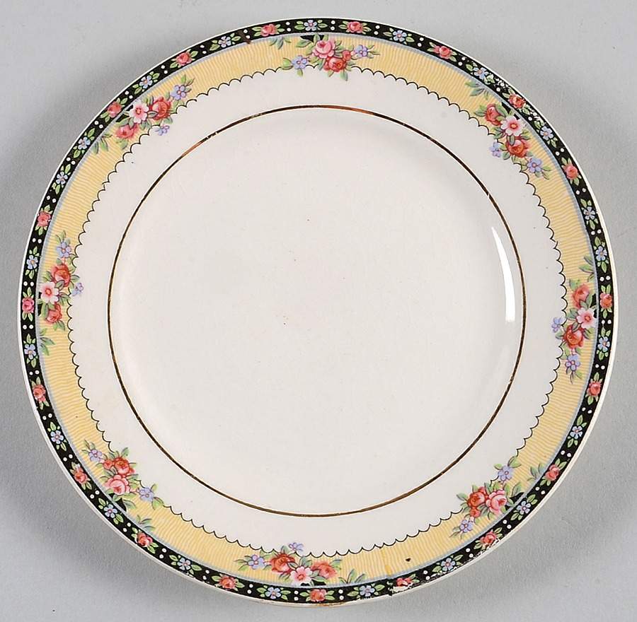 K6177m Bread & Butter Plate by Homer Laughlin -1