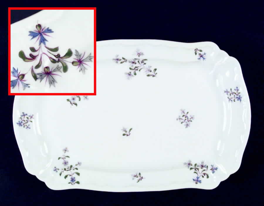 Schleiger 477-1 14" Oval Serving Platter by Haviland-1