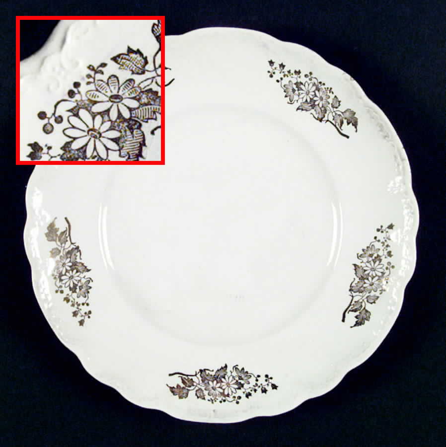 W3s Dinner Plate by Homer Laughlin -1