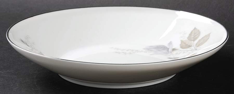 Grey Rose Coupe Soup Bowl by Heinrich - H&C-1