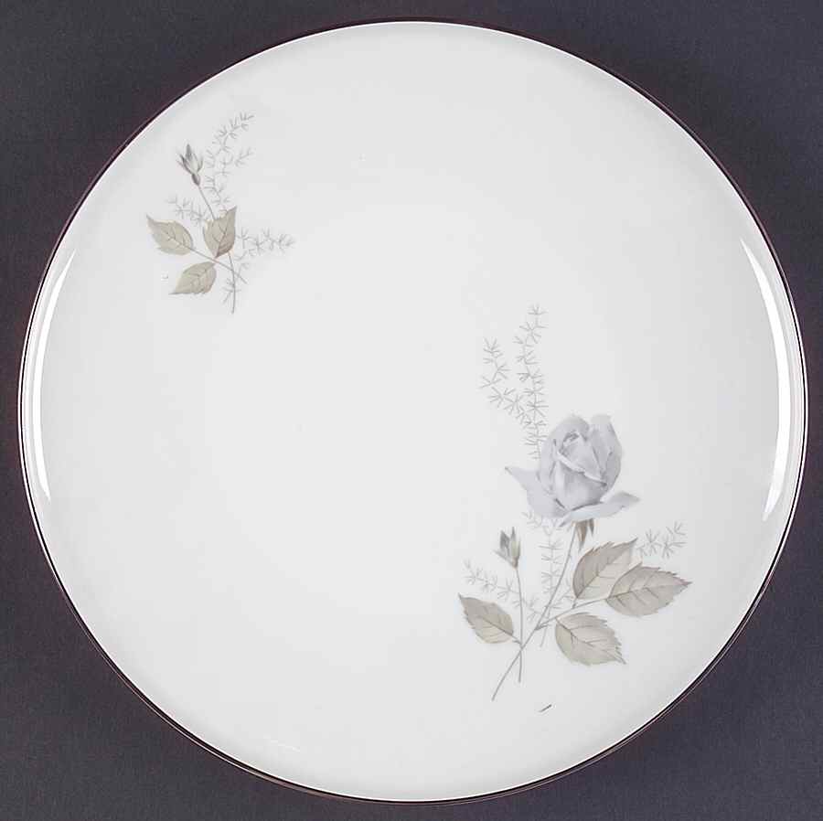 Grey Rose Dinner Plate by Heinrich - H&C-1