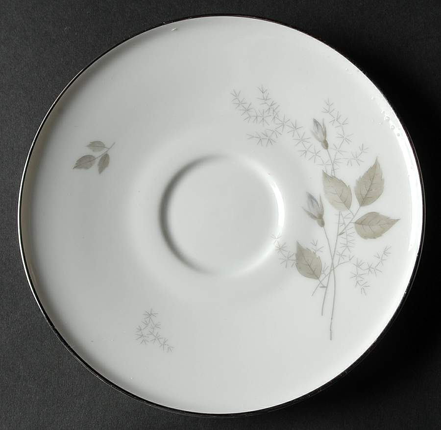 Grey Rose Saucer for Cream Soup Bowl by Heinrich - H&C-1