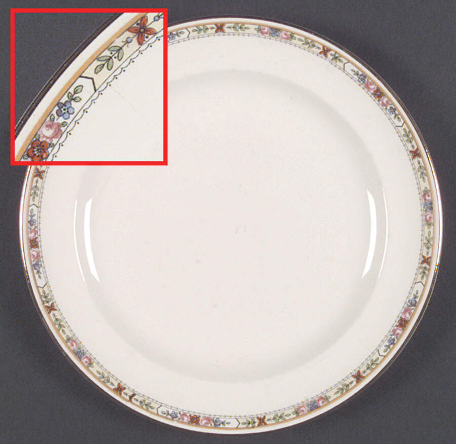 W5270 Dinner Plate by Homer Laughlin -1