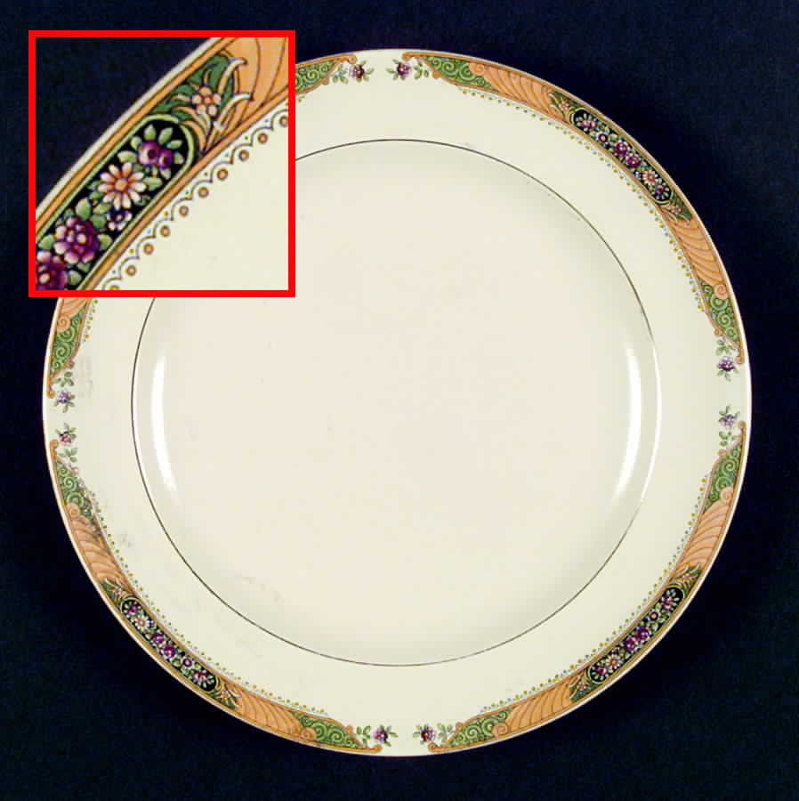 4740h Dinner Plate by Homer Laughlin -1
