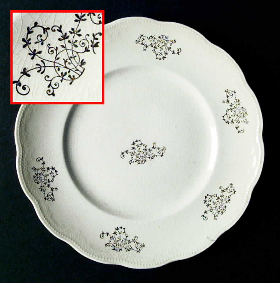 W9s Dinner Plate by Homer Laughlin -1