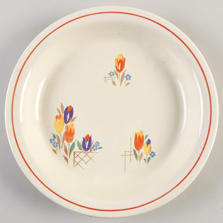KK303 Pie Serving Plate by Homer Laughlin -1