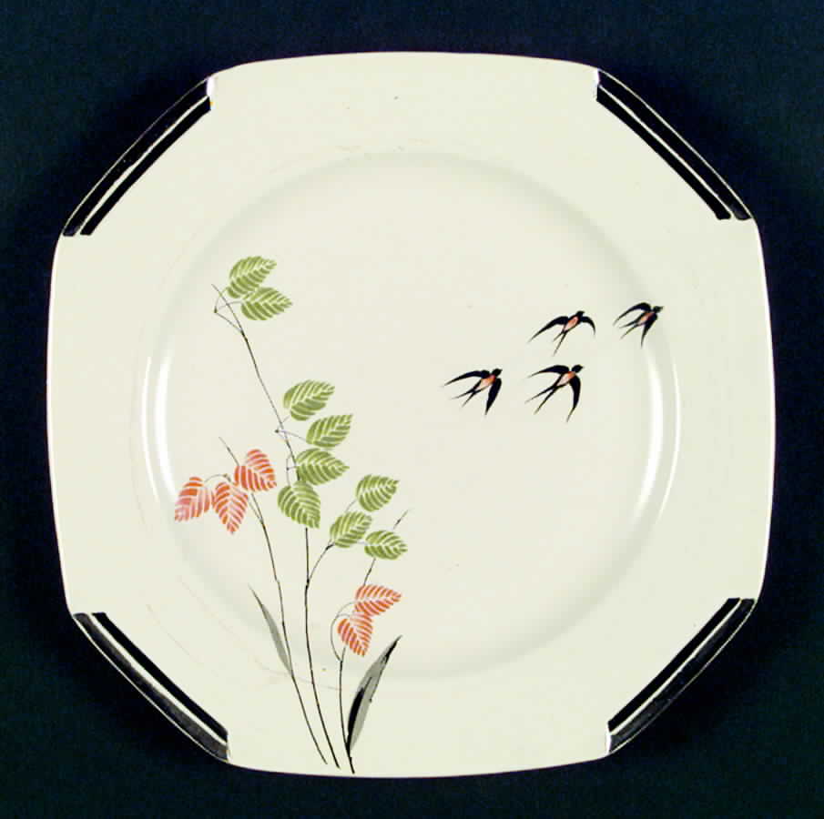 4523 Square Salad Plate by Homer Laughlin -1