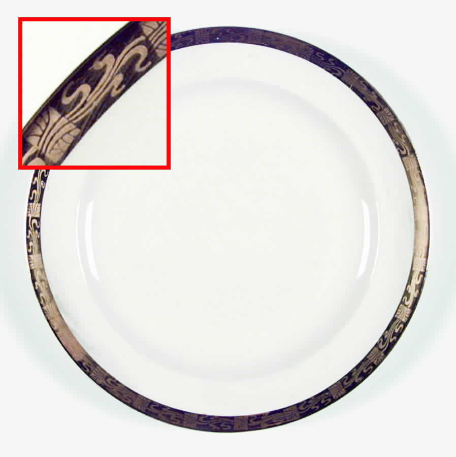 W7506 Dinner Plate by Homer Laughlin -1