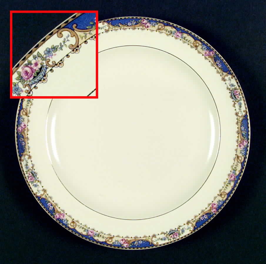 W7080m Dinner Plate by Homer Laughlin -1