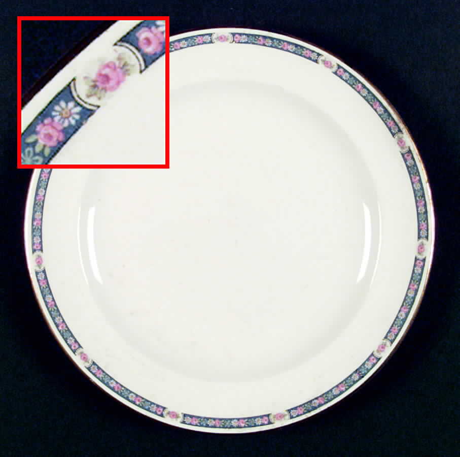 W1970 Dinner Plate by Homer Laughlin -1
