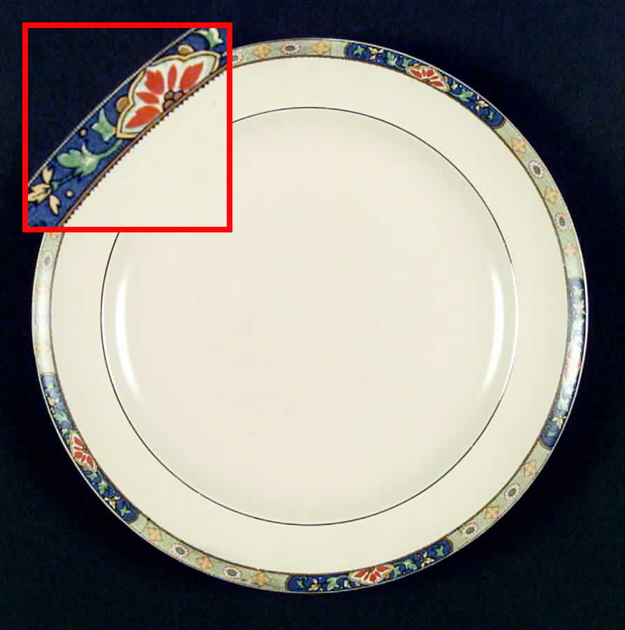 W8980 Dinner Plate by Homer Laughlin -1