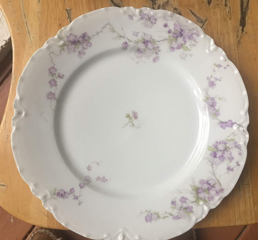 Schleiger 248k Dinner Plate by Haviland-1