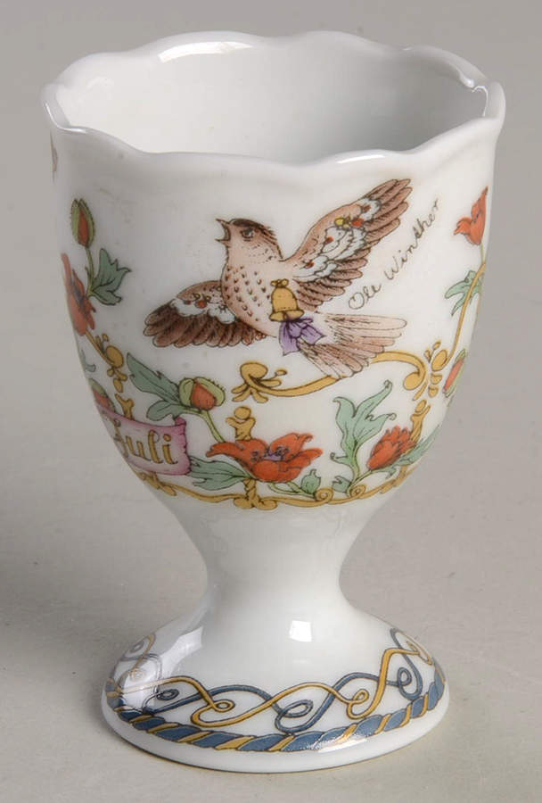 Months of the Year Single Egg Cup by Hutschenreuther-1