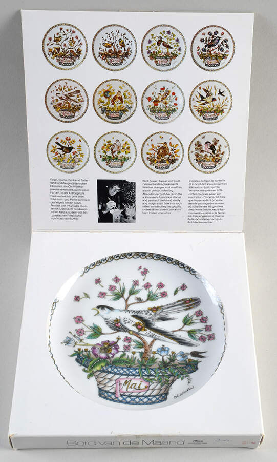 Months of the Year Bread & Butter Plate by Hutschenreuther-1