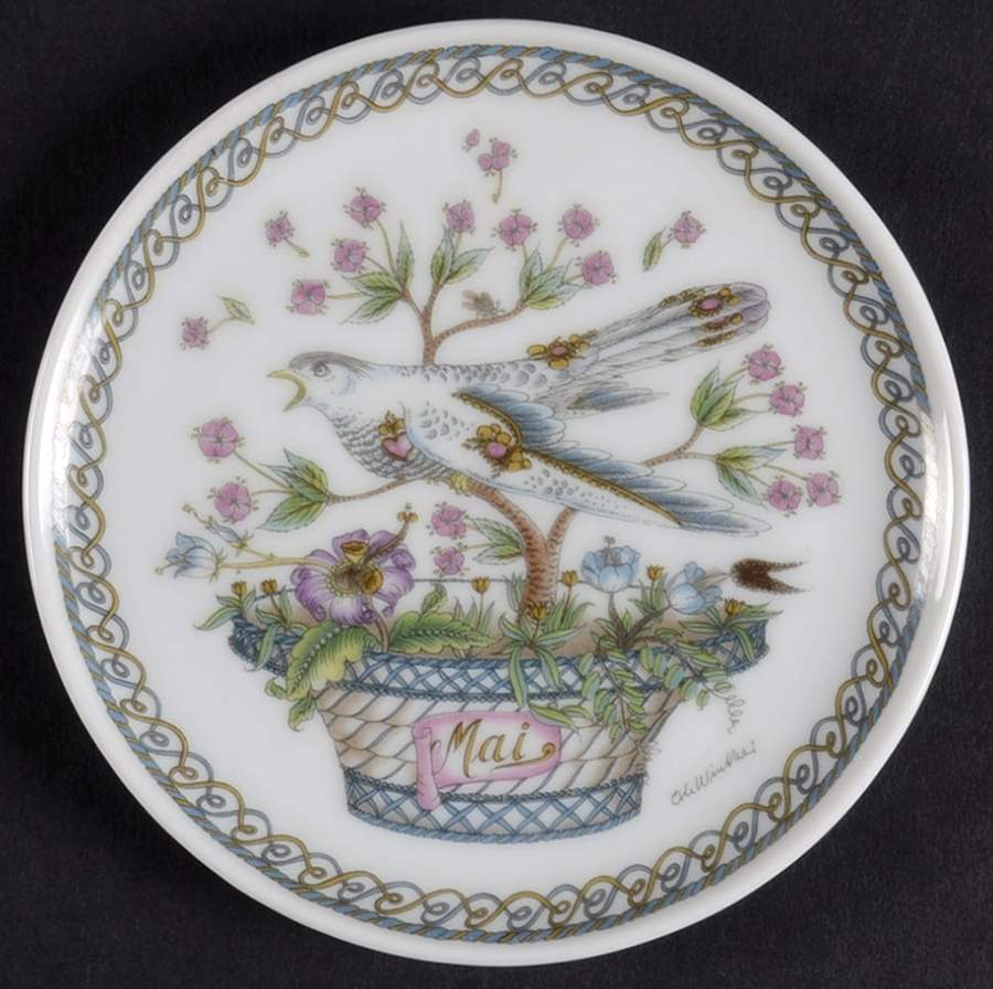 Months of the Year Coaster by Hutschenreuther-1