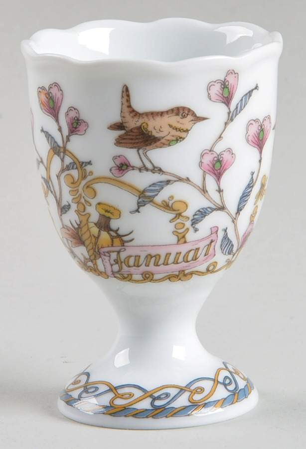 Months of the Year Single Egg Cup by Hutschenreuther-1