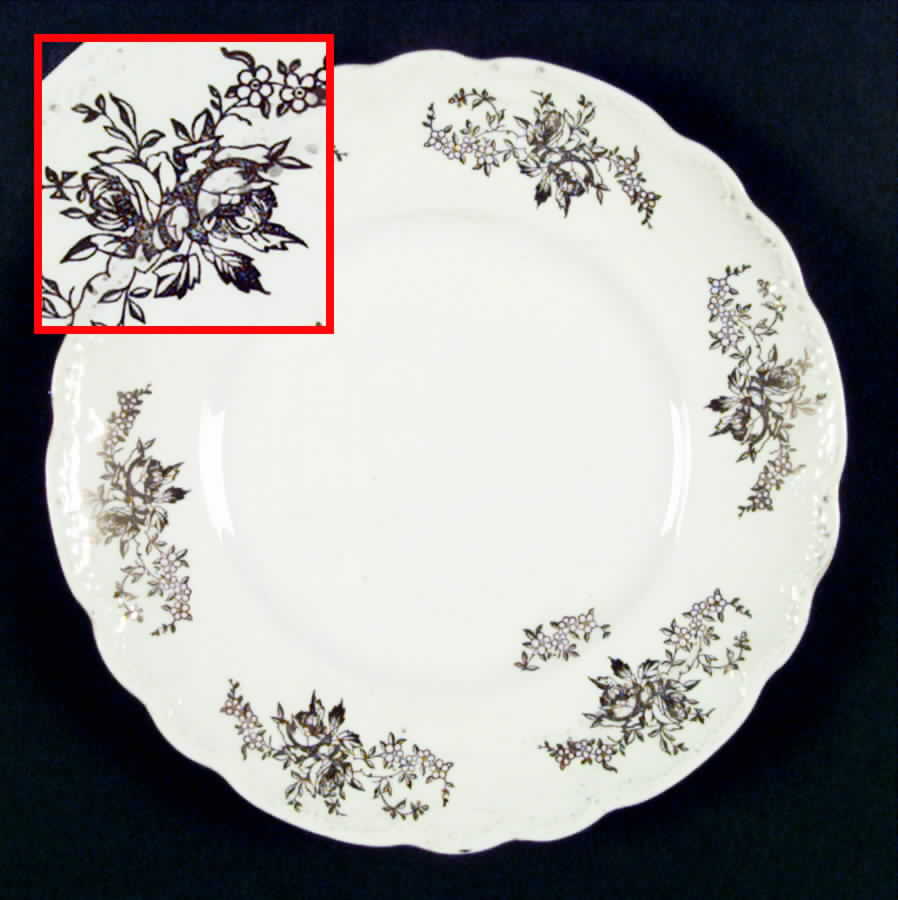 K7673 (Hudson Shape) Dinner Plate by Homer Laughlin -1