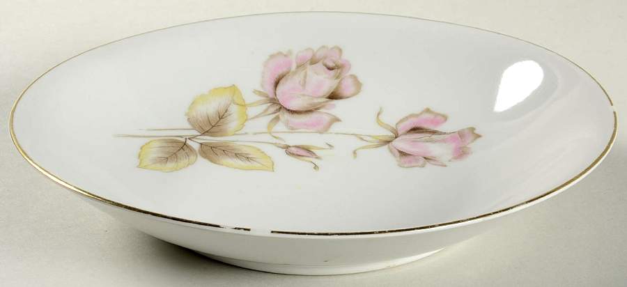 Empire Rose Coupe Soup Bowl by Hutschenreuther-1