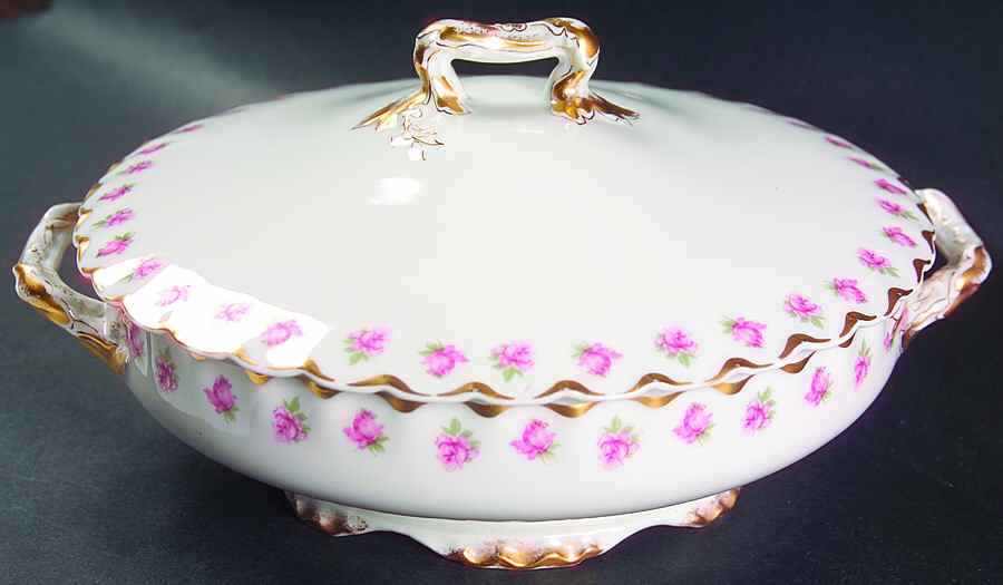 Schleiger 957 Round Covered Vegetable by Haviland-1