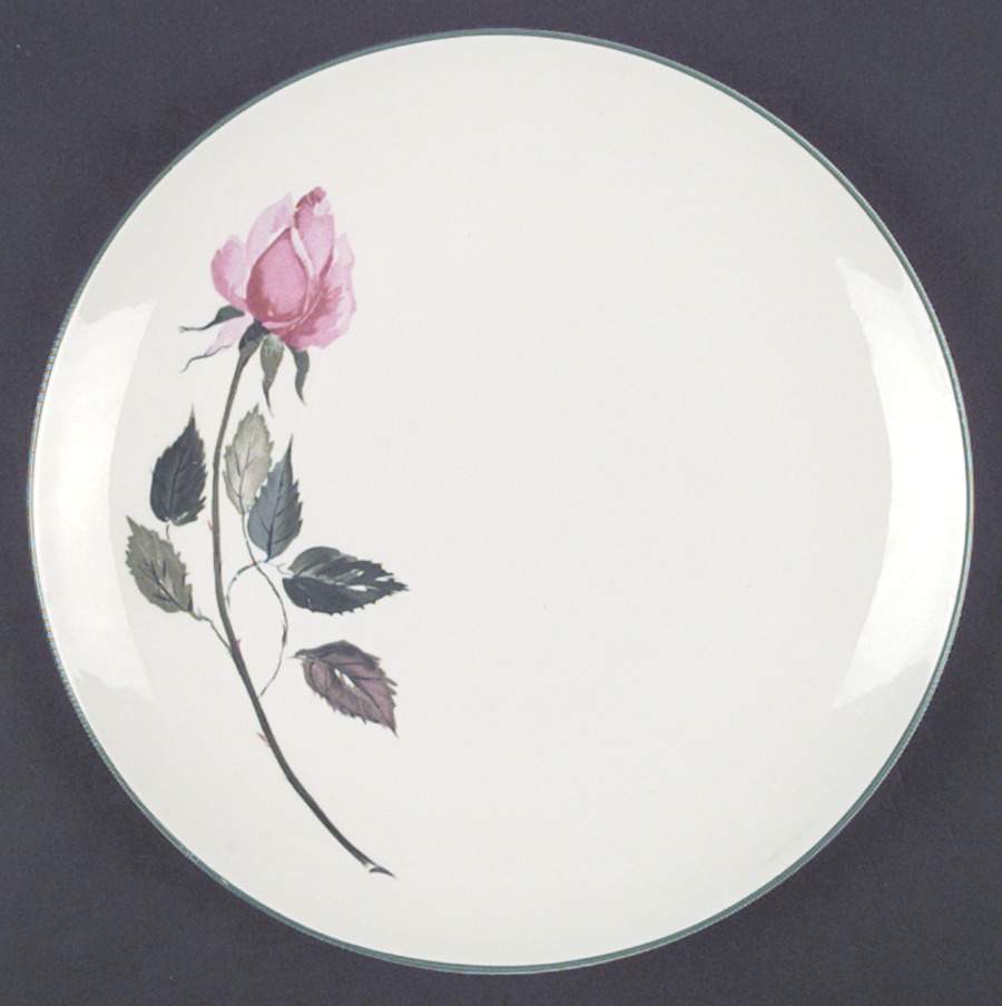 Dubarry (Green Trim) Dinner Plate by Homer Laughlin -1