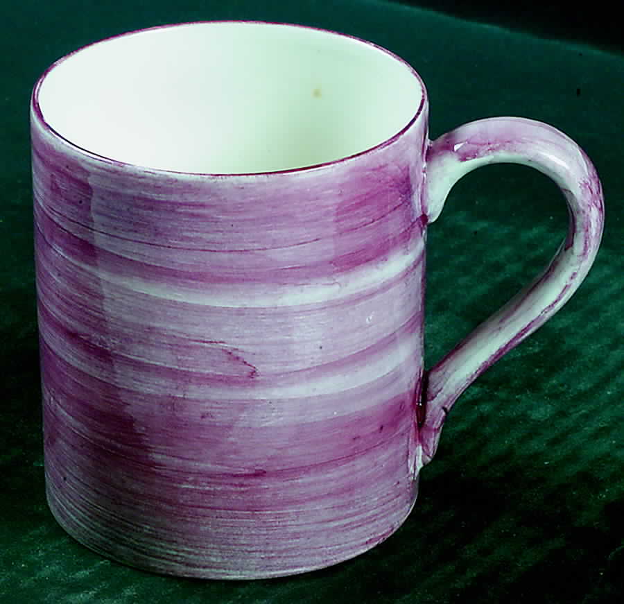 Pastel Band Mauve Mug by Holdenby-1