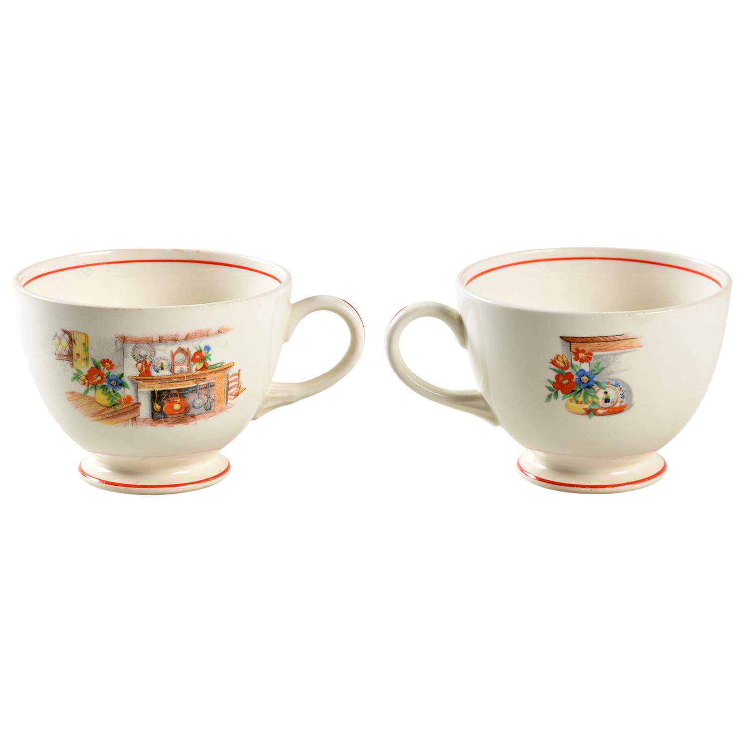 Colonial Kitchen Footed Cup by Homer Laughlin -1