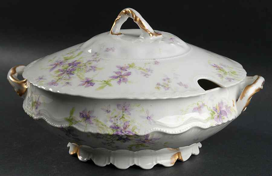 H1076 Tureen &  Lid by Haviland-1